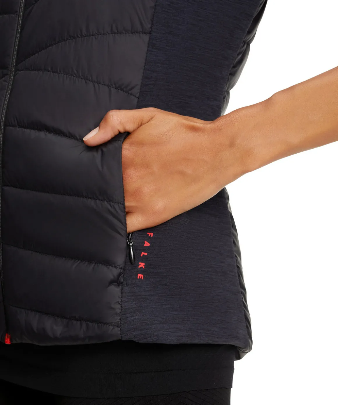 Core Thermal Dames Vest Opstaande Kraag