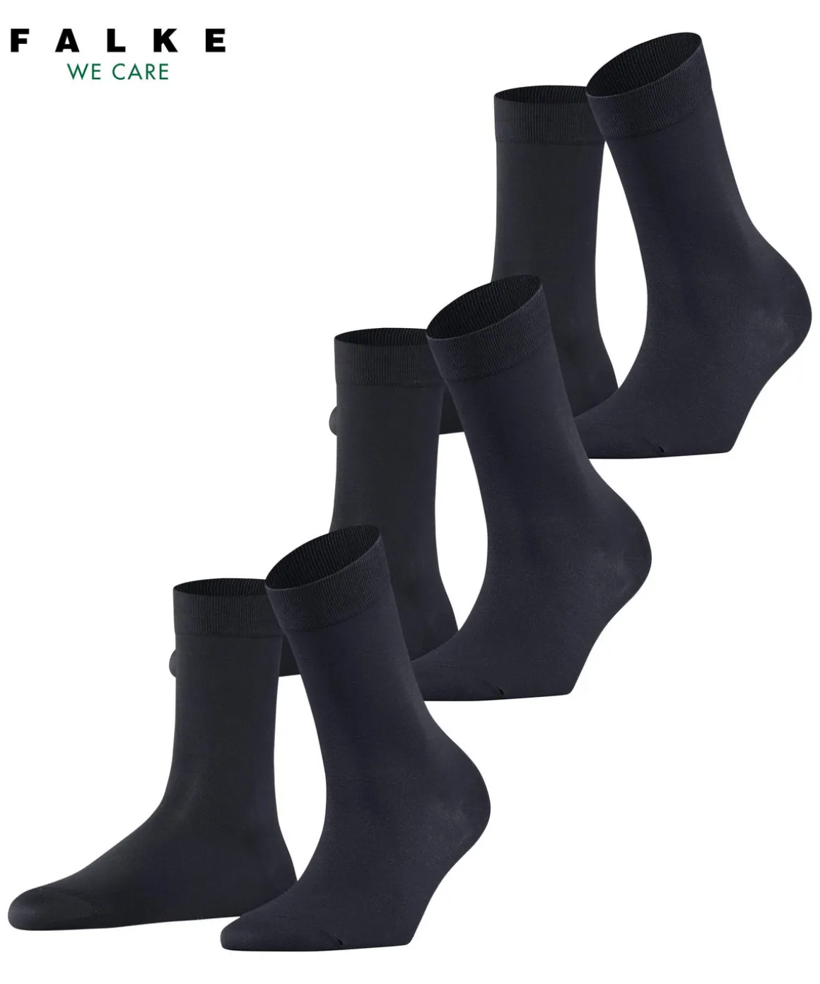Cotton Touch 3-Pack Dames Sokken