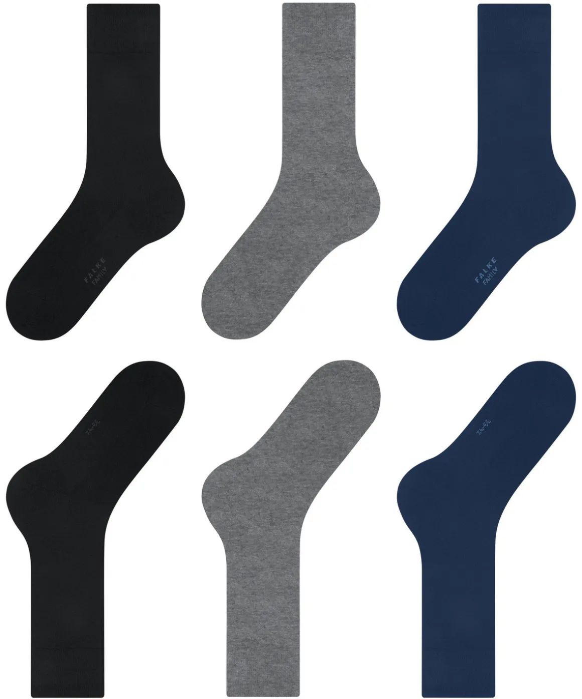 Family 3-Pack Heren Sokken