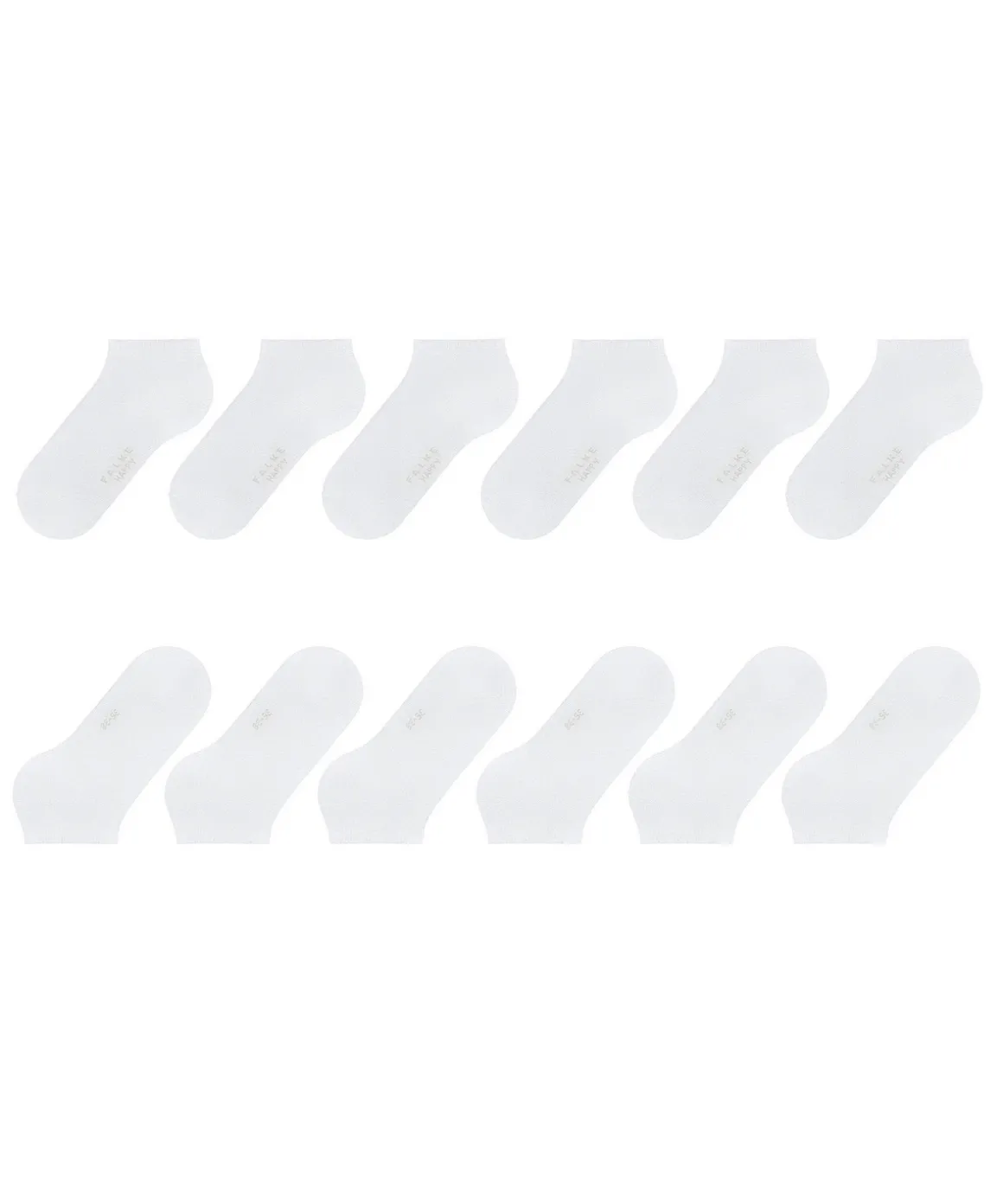 Happy Bundle 6-Pack Dames Sneakersokken