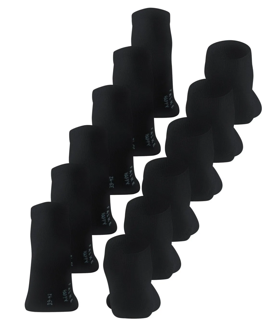 Happy 6-Pack Heren Sneakersokken