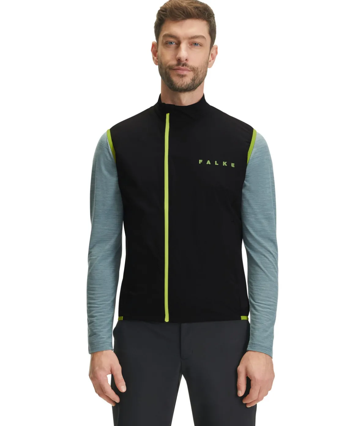 Heren Biking Vest Opstaande Kraag