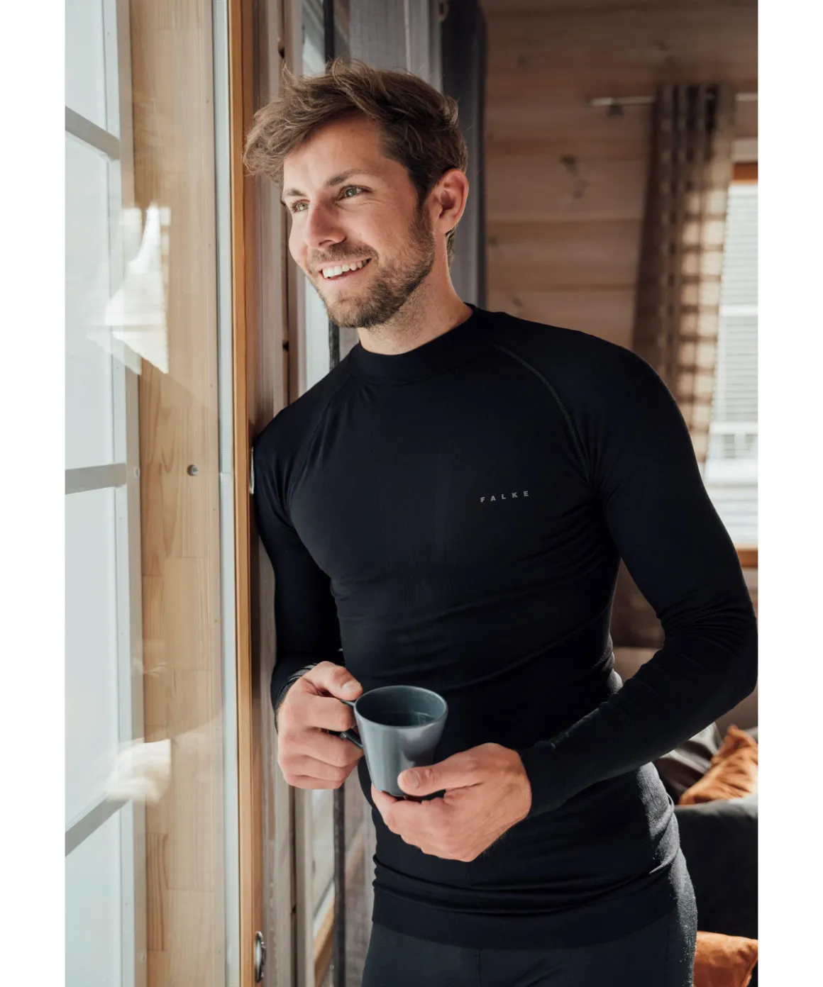 Heren Lange Mouw Shirt Warm