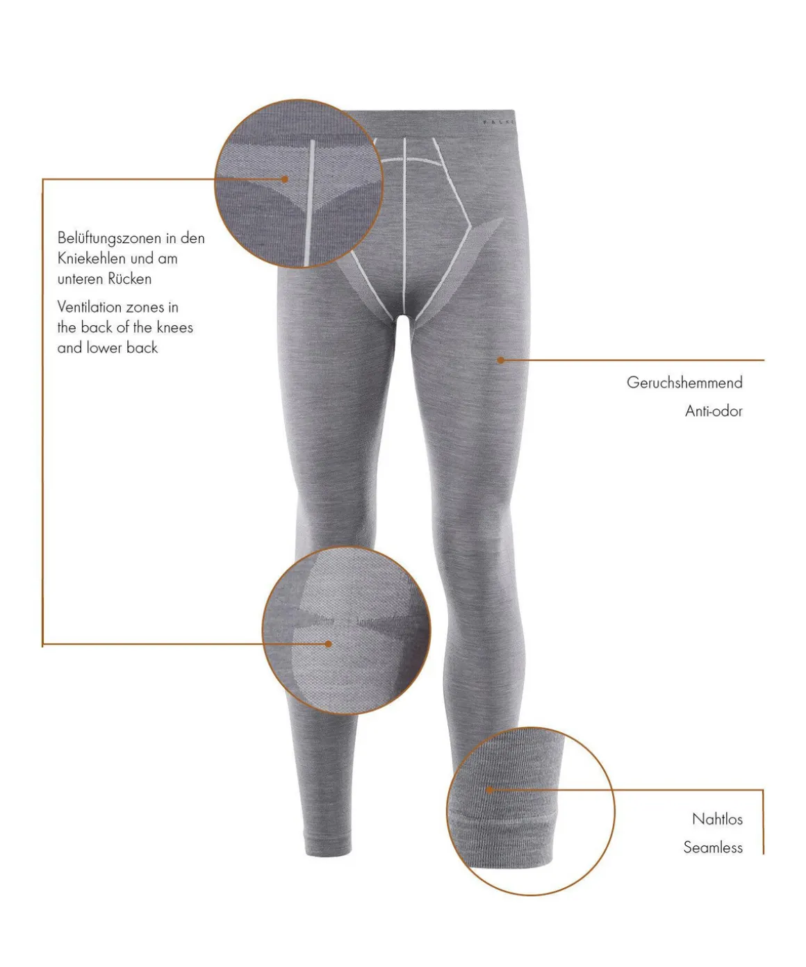 Heren Tights Wool-Tech