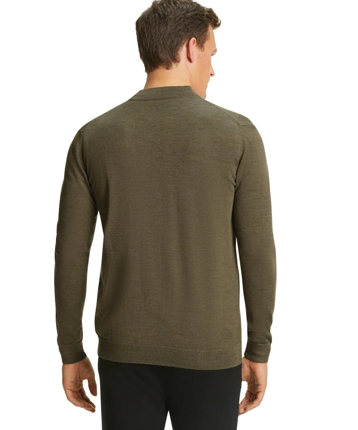 Heren Zip-Jacket Opstaande Kraag