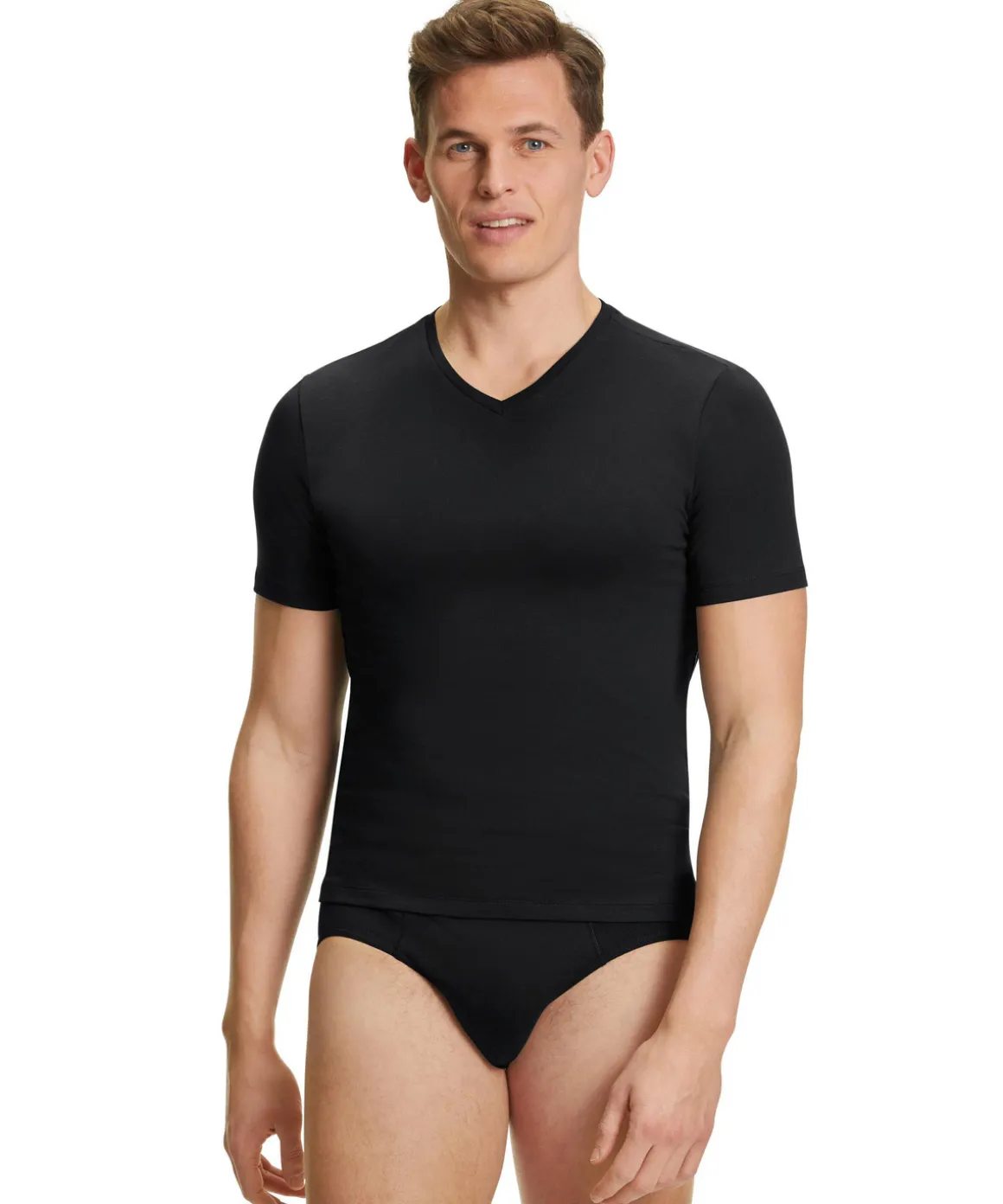 2-Pack Heren T-Shirt V-Hals Daily Comfort