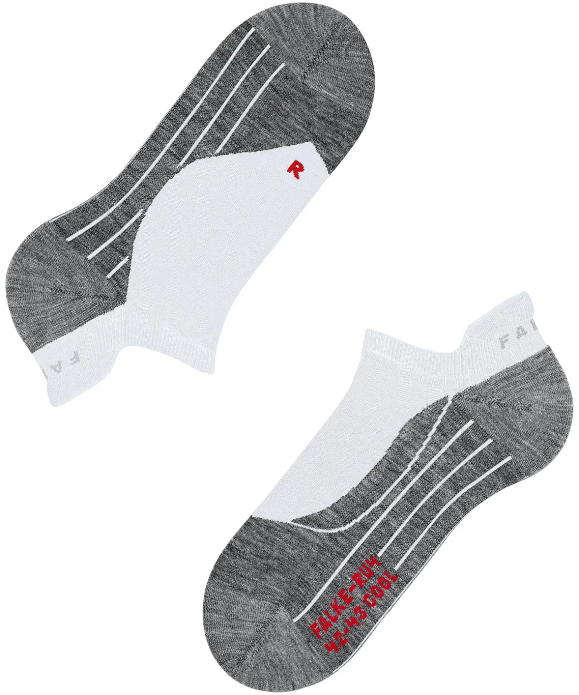 Ru4 Endurance Cool Invisible Heren Running Kousenvoetjes