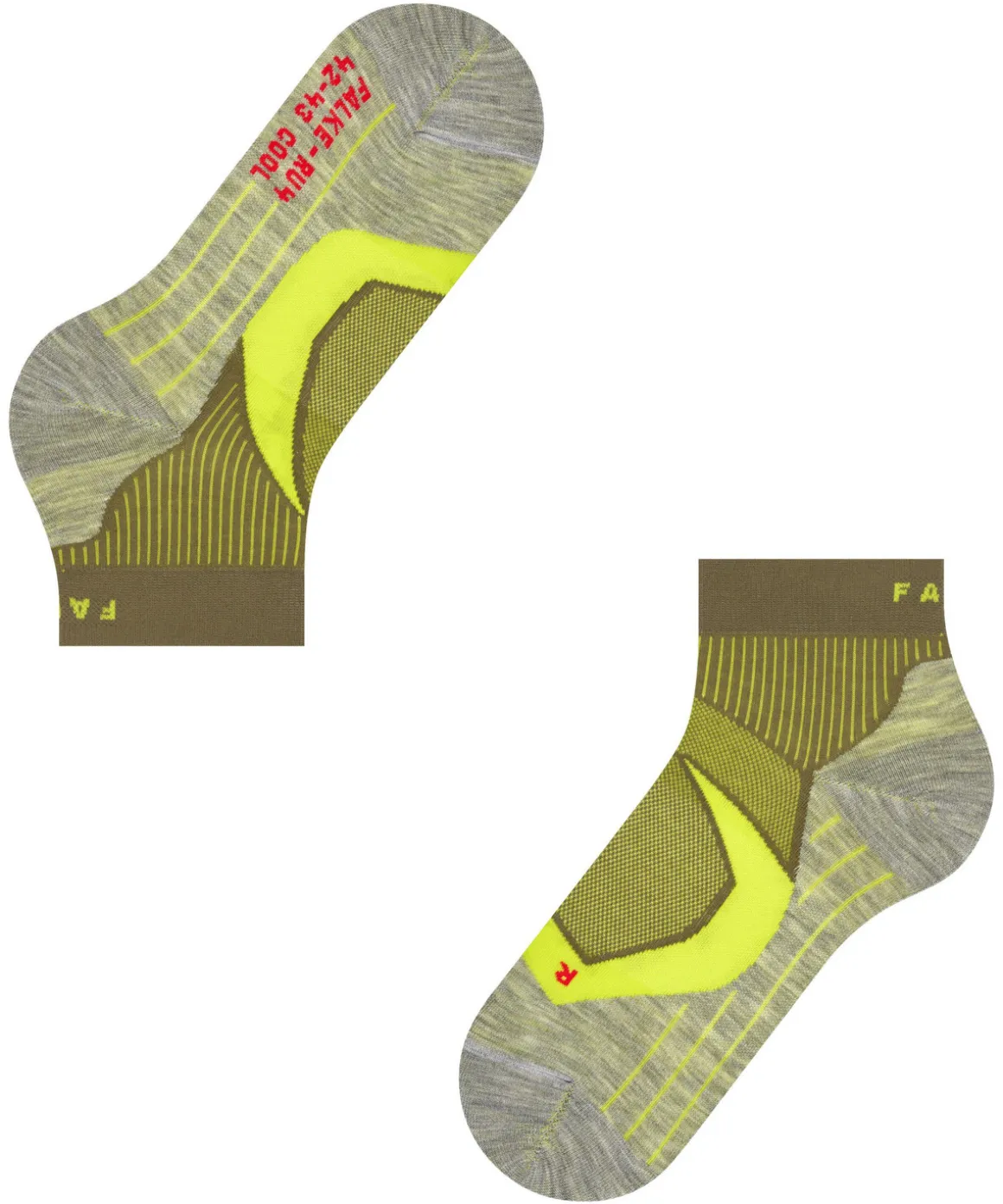 Ru4 Endurance Cool Short Heren Running Korte Sok