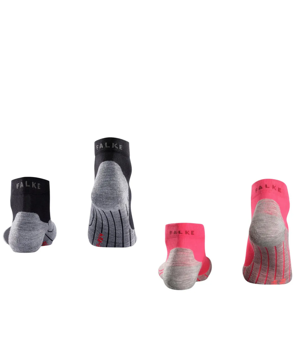 Ru4 Endurance Short 2-Pack Dames Korte Sok