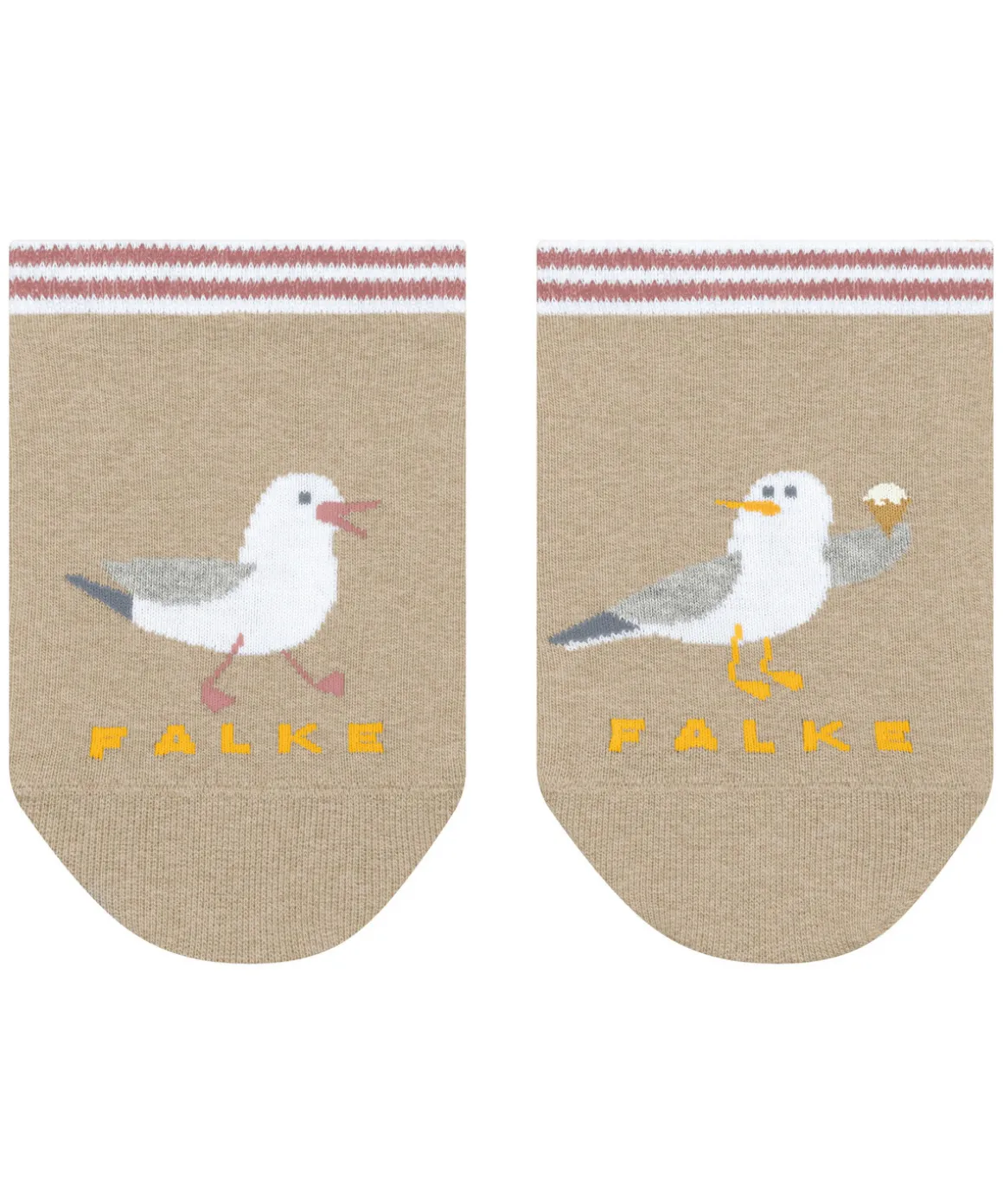Seagull Icecream Kinderen Sneakersokken