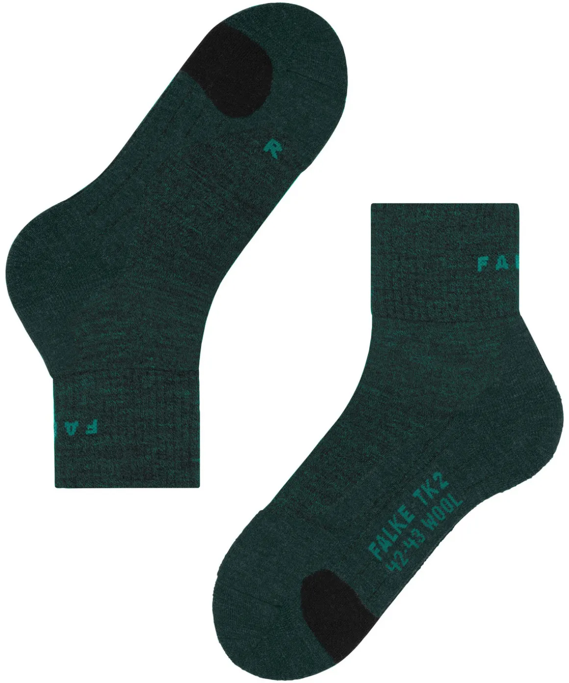 Tk2 Explore Wool Short Heren Trekking Sokken